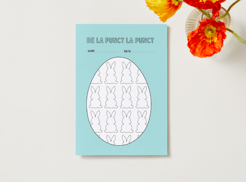 EDITIE SPECIALA DE PASTE | MAPA CU 24 DE PAGINI REUTILIZABILE | SCRIE SI STERGE PE ACEASI FOAIE - imagine 6