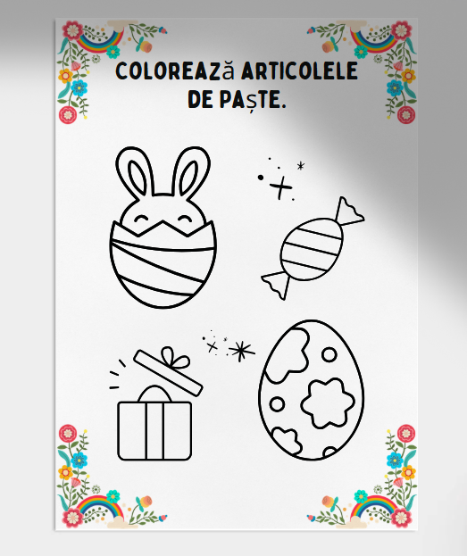 EDITIE SPECIALA DE PASTE | MAPA CU 24 DE PAGINI REUTILIZABILE | SCRIE SI STERGE PE ACEASI FOAIE - imagine 5